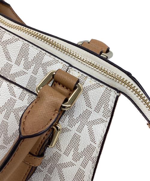 MICHAEL KORS（マイケルコース）MICHAEL KORS (マイケルコース) 2WAYバッグ ベージュの古着・服飾アイテム