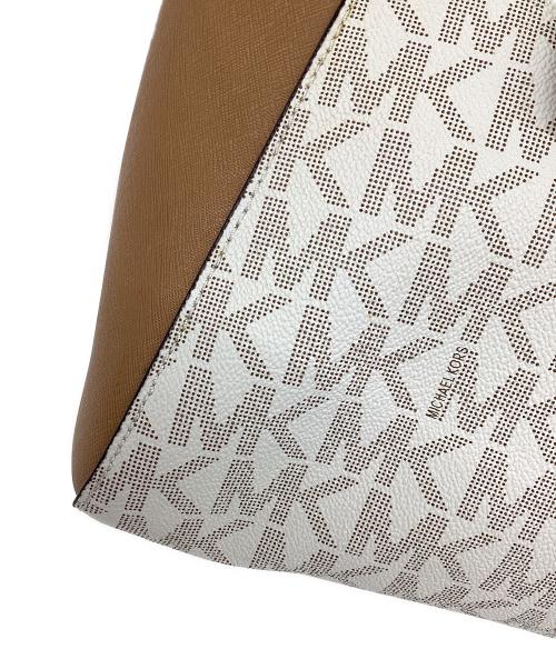 MICHAEL KORS（マイケルコース）MICHAEL KORS (マイケルコース) 2WAYバッグ ベージュの古着・服飾アイテム