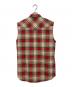 UNDERCOVERISM (アンダーカバーイズム) ノースリーブシャツ レッド サイズ:M：7000円