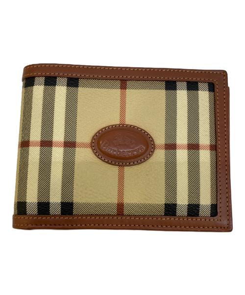 BURBERRY LONDON（バーバリーロンドン）BURBERRY LONDON (バーバリーロンドン) 2つ折り財布 ベージュの古着・服飾アイテム