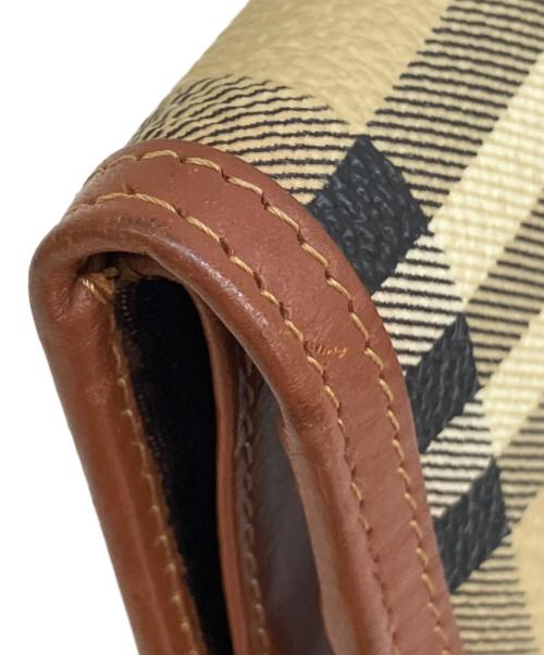 BURBERRY LONDON（バーバリーロンドン）BURBERRY LONDON (バーバリーロンドン) 2つ折り財布 ベージュの古着・服飾アイテム