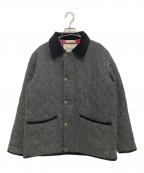 Peregrine×Harris Tweedペレグリン×ハリスツイード）の古着「ツイードジャケット」｜グレー