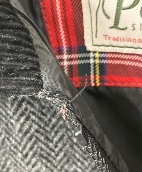 Peregrine（ペレグリン）Peregrine (ペレグリン) Harris Tweed (ハリスツイード) ツイードジャケット グレー サイズ:Mの古着・服飾アイテム