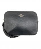 COACHコーチ）の古着「ミニカメラバッグ」｜ブラック