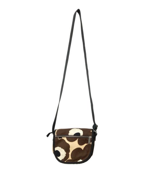 marimekko（マリメッコ）marimekko (マリメッコ) ショルダーバッグ ブラウンの古着・服飾アイテム