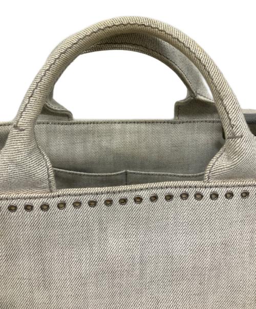 PRADA（プラダ）PRADA (プラダ) 2wayトートバッグ ホワイトの古着・服飾アイテム