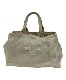 PRADA（プラダ）の古着「ハンドバッグ」｜グレー