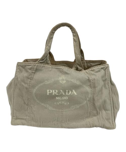 PRADA（プラダ）PRADA (プラダ) ハンドバッグ グレーの古着・服飾アイテム