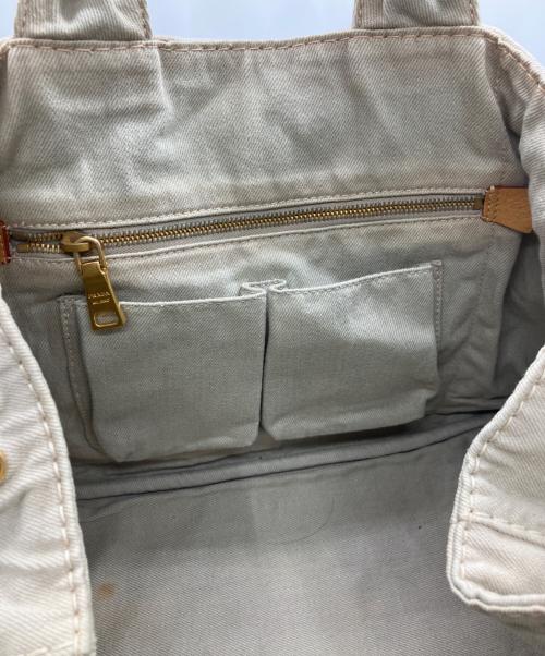 PRADA（プラダ）PRADA (プラダ) ハンドバッグ グレーの古着・服飾アイテム