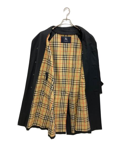 BURBERRY LONDON（バーバリーロンドン）BURBERRY LONDON (バーバリーロンドン) ステンカラーコート ブラック サイズ:不明の古着・服飾アイテム