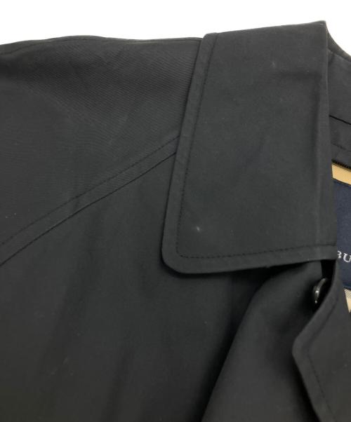 BURBERRY LONDON（バーバリーロンドン）BURBERRY LONDON (バーバリーロンドン) ステンカラーコート ブラック サイズ:不明の古着・服飾アイテム