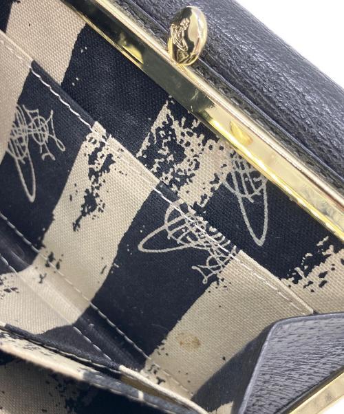 Vivienne Westwood（ヴィヴィアンウエストウッド）Vivienne Westwood (ヴィヴィアンウエストウッド) 3つ折り財布 ブラックの古着・服飾アイテム