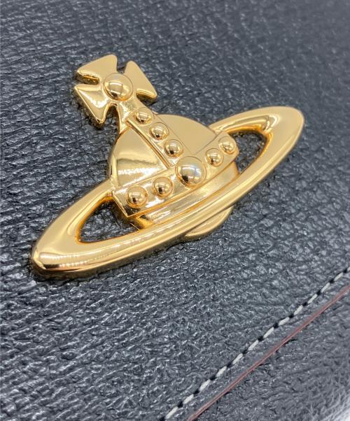 Vivienne Westwood（ヴィヴィアンウエストウッド）Vivienne Westwood (ヴィヴィアンウエストウッド) 3つ折り財布 ブラックの古着・服飾アイテム