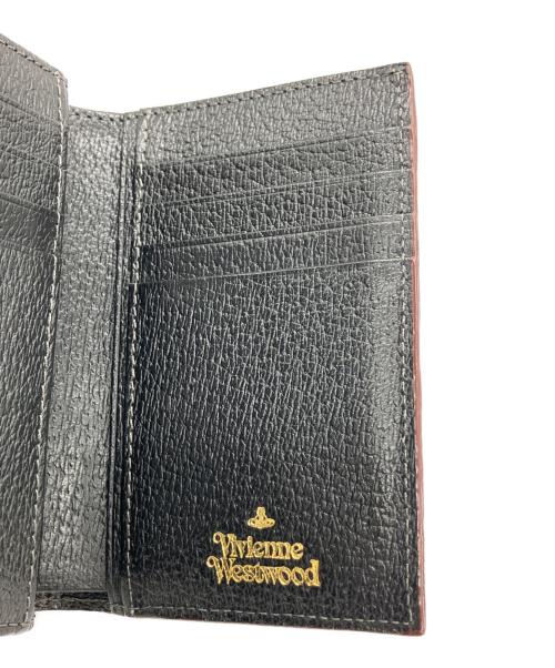 Vivienne Westwood（ヴィヴィアンウエストウッド）Vivienne Westwood (ヴィヴィアンウエストウッド) 3つ折り財布 ブラックの古着・服飾アイテム