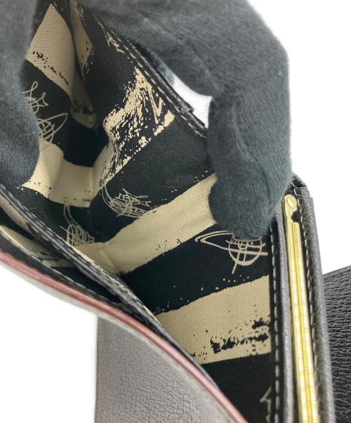 Vivienne Westwood（ヴィヴィアンウエストウッド）Vivienne Westwood (ヴィヴィアンウエストウッド) 3つ折り財布 ブラックの古着・服飾アイテム