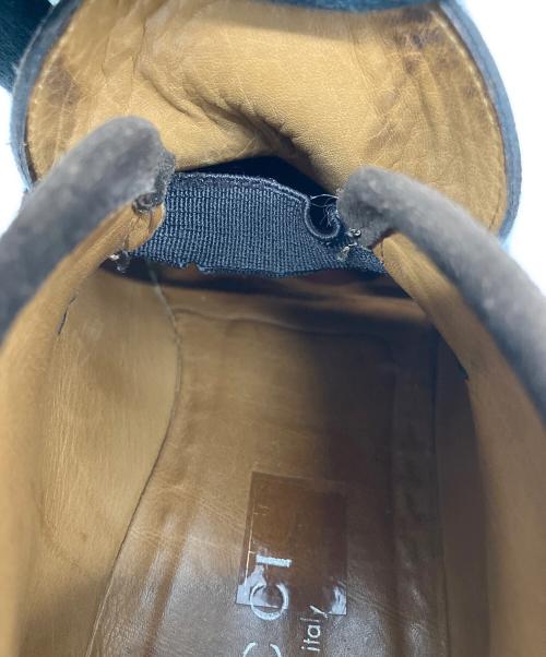 GUCCI（グッチ）GUCCI (グッチ) チャッカブーツ ブラウン サイズ:38 1/2の古着・服飾アイテム