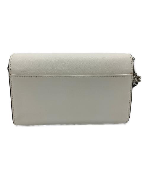 Kate Spade（ケイトスペード）Kate Spade (ケイトスペード) ショルダーバッグ ホワイトの古着・服飾アイテム