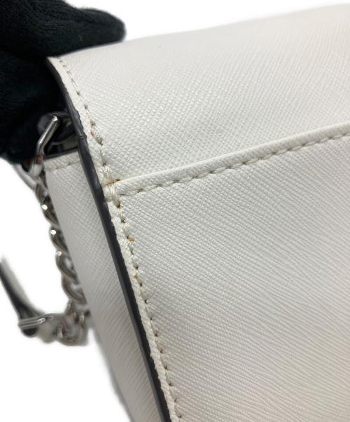 Kate Spade（ケイトスペード）Kate Spade (ケイトスペード) ショルダーバッグ ホワイトの古着・服飾アイテム