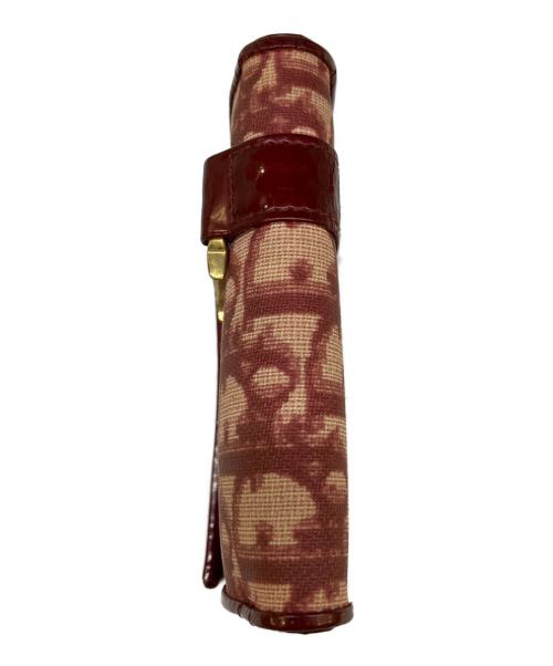 Christian Dior（クリスチャン ディオール）Christian Dior (クリスチャン ディオール) 2つ折り財布 ボルドーの古着・服飾アイテム