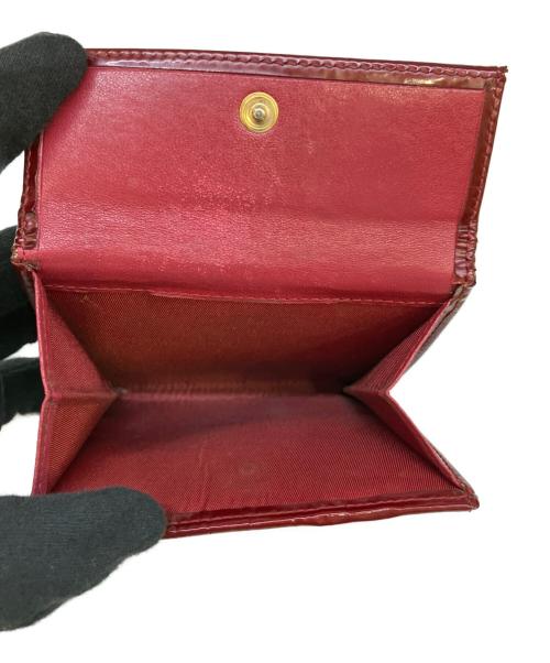 Christian Dior（クリスチャン ディオール）Christian Dior (クリスチャン ディオール) 2つ折り財布 ボルドーの古着・服飾アイテム