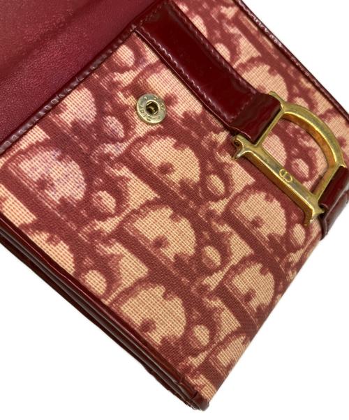 Christian Dior（クリスチャン ディオール）Christian Dior (クリスチャン ディオール) 2つ折り財布 ボルドーの古着・服飾アイテム