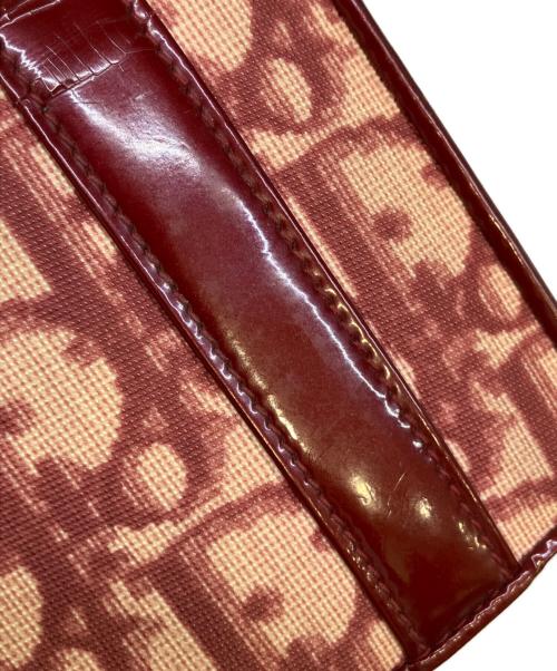 Christian Dior（クリスチャン ディオール）Christian Dior (クリスチャン ディオール) 2つ折り財布 ボルドーの古着・服飾アイテム