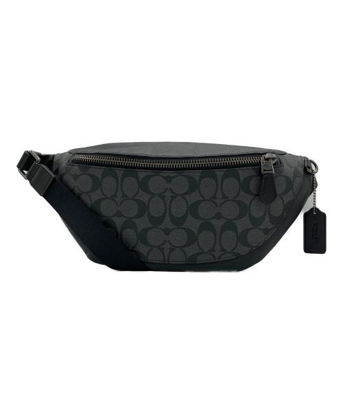 COACH（コーチ）COACH (コーチ) ショルダーバッグ ブラック×グレーの古着・服飾アイテム