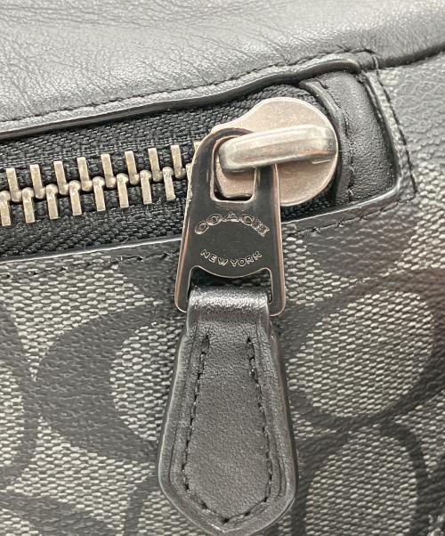 COACH（コーチ）COACH (コーチ) ショルダーバッグ ブラック×グレーの古着・服飾アイテム