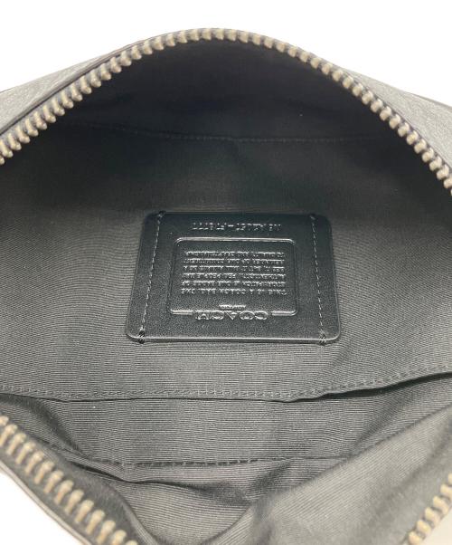 COACH（コーチ）COACH (コーチ) ショルダーバッグ ブラック×グレーの古着・服飾アイテム