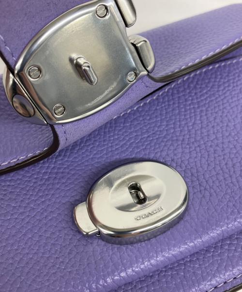 COACH（コーチ）COACH (コーチ) ショルダーバッグ パープルの古着・服飾アイテム