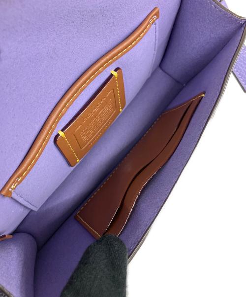 COACH（コーチ）COACH (コーチ) ショルダーバッグ パープルの古着・服飾アイテム