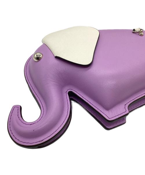 Kate Spade（ケイトスペード）Kate Spade (ケイトスペード) ショルダーバッグ パープル×ホワイトの古着・服飾アイテム