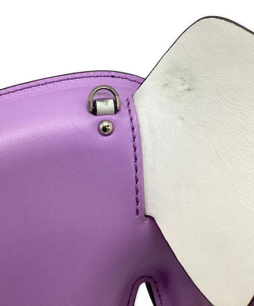 Kate Spade（ケイトスペード）Kate Spade (ケイトスペード) ショルダーバッグ パープル×ホワイトの古着・服飾アイテム