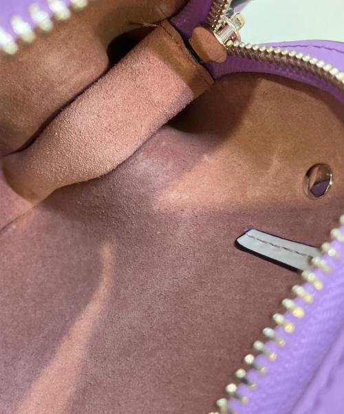 Kate Spade（ケイトスペード）Kate Spade (ケイトスペード) ショルダーバッグ パープル×ホワイトの古着・服飾アイテム