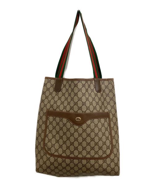 GUCCI（グッチ）GUCCI (グッチ) トートバッグ ベージュの古着・服飾アイテム