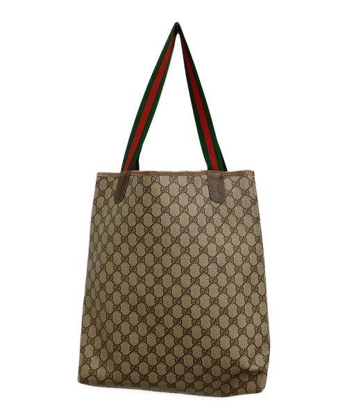 GUCCI（グッチ）GUCCI (グッチ) トートバッグ ベージュの古着・服飾アイテム