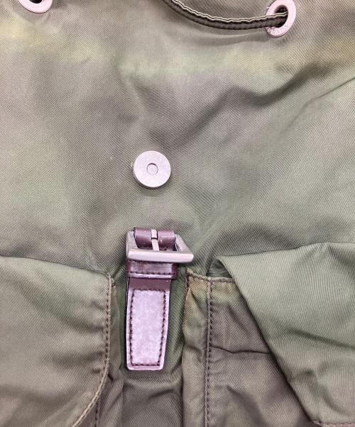 PRADA（プラダ）PRADA (プラダ) バックパック グリーンの古着・服飾アイテム