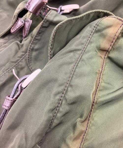 PRADA（プラダ）PRADA (プラダ) バックパック グリーンの古着・服飾アイテム