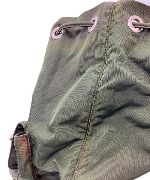 PRADA（プラダ）PRADA (プラダ) バックパック グリーンの古着・服飾アイテム