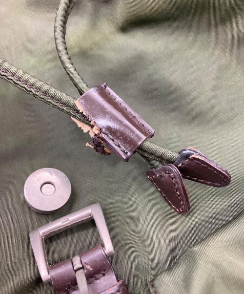PRADA（プラダ）PRADA (プラダ) バックパック グリーンの古着・服飾アイテム