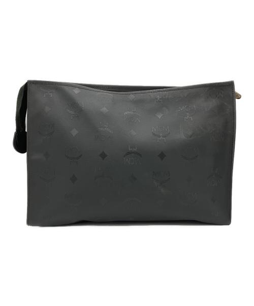 MCM（エムシーエム）MCM (エムシーエム) クラッチバッグ ブラックの古着・服飾アイテム