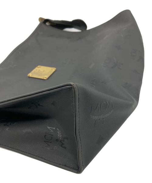 MCM（エムシーエム）MCM (エムシーエム) クラッチバッグ ブラックの古着・服飾アイテム