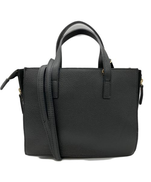 GENUINE LEATHER（ジェニュインレザー）GENUINE LEATHER (ジェニュインレザー) 2WAYバッグ ブラック 未使用品の古着・服飾アイテム
