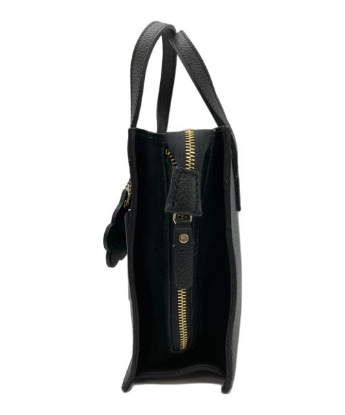 GENUINE LEATHER（ジェニュインレザー）GENUINE LEATHER (ジェニュインレザー) 2WAYバッグ ブラック 未使用品の古着・服飾アイテム