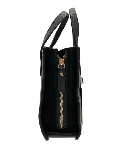 GENUINE LEATHER（ジェニュインレザー）GENUINE LEATHER (ジェニュインレザー) 2WAYバッグ ブラック 未使用品の古着・服飾アイテム