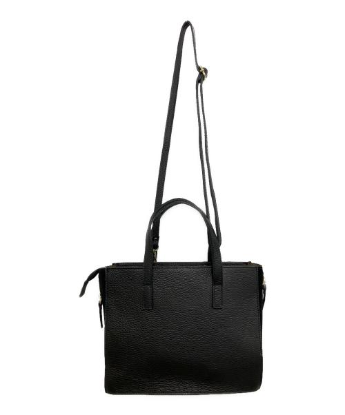 GENUINE LEATHER（ジェニュインレザー）GENUINE LEATHER (ジェニュインレザー) 2WAYバッグ ブラック 未使用品の古着・服飾アイテム