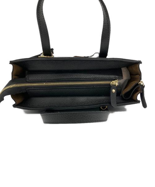 GENUINE LEATHER（ジェニュインレザー）GENUINE LEATHER (ジェニュインレザー) 2WAYバッグ ブラック 未使用品の古着・服飾アイテム