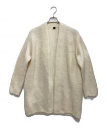 ATON（エイトン）の古着「厚手カーディガン」｜アイボリー