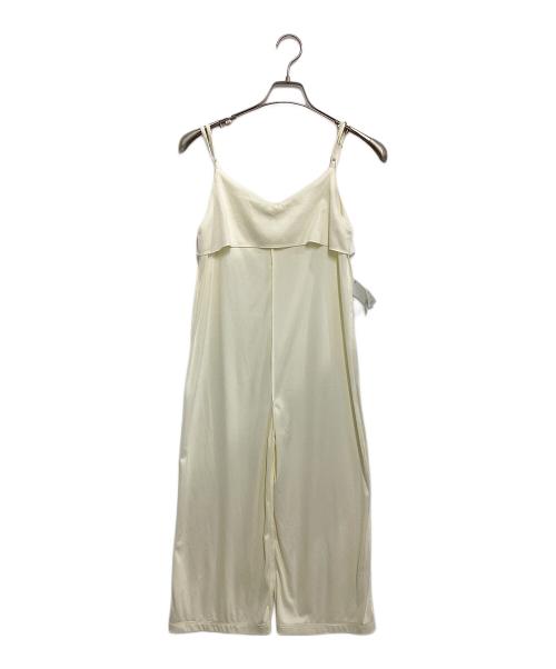 Ameri（アメリ）Ameri (アメリ) CHLOE ROMPERS NECK ROMPERS ベージュ サイズ:Sの古着・服飾アイテム
