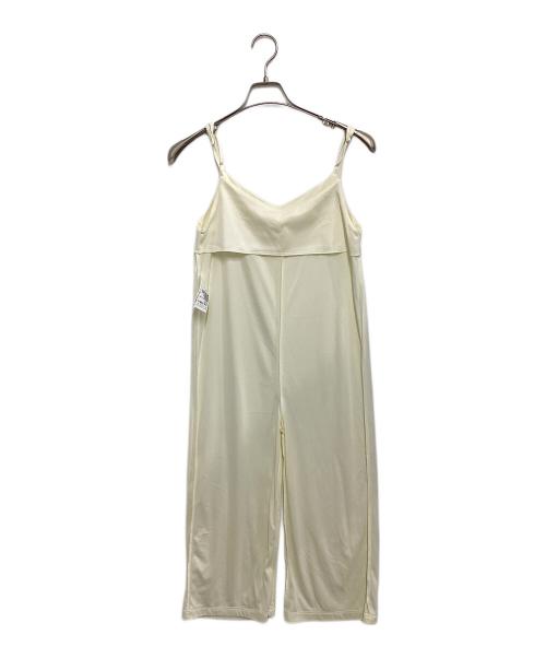 Ameri（アメリ）Ameri (アメリ) CHLOE ROMPERS NECK ROMPERS ベージュ サイズ:Sの古着・服飾アイテム